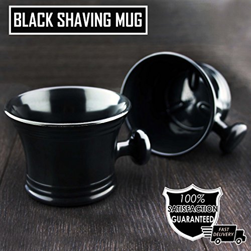 Shaving Soap Bowl /Mug With Handle unbreakable plastic light weight by Haryali London