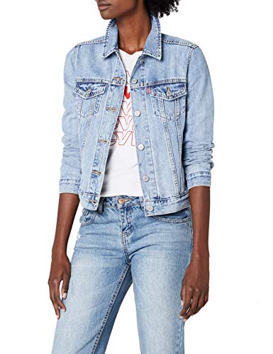 Levi's Original Trucker Giacca in Jeans, Blu (all Yours 0026), X-Large Donna