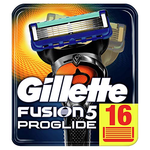 Gillette Fusion5 - Lame per rasoio ProGlide da uomo, 16 ricariche, 104 g