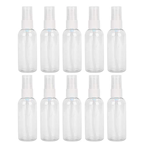 Bottiglie da viaggio, flacone spray da 10 pezzi Flacone da viaggio trasparente tipo flacone spray portatile