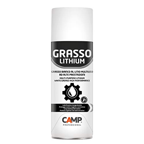 Camp GRASSO LITHIUM, Grasso multiuso al Litio di colore bianco, ad alte prestazioni, prolungato potere lubrificante e anti-grippante