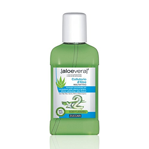 ZUCCARI Aloevera 2, Collutorio Multiattivo - 250 ml