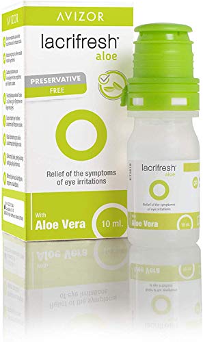 Avizor Lacrifresh Aloe 10ml. Bottiglia da 10 ml di gocce oculari per alleviare i sintomi dell'irritazione oculare.