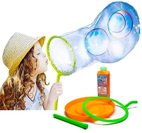 Toyland® Giant Bubble Making Kit / Solution - Crea Bolle enormi - Giocattoli da Esterno - Giochi da Giardino (Bolla Kit)