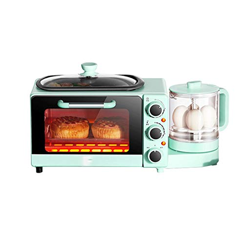 MDHDGAO 4-in-1 Breakfast Machine Macchina da caffè Omelet 7L Funzioni di Cottura Grill Grill Timer di Controllo della Temperatura Regolabile for la Colazione Feste for Famiglie