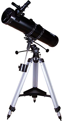 Telescopio Levenhuk Skyline PLUS 130S – Potente Riflettore Newtoniano Su Montatura EQuatoriale per Osservazioni del Profondo Cielo
