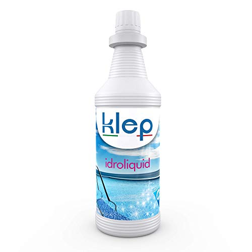 KLEP - IDRO Liquid ANTICALACARE Liquido per Il Trattamento Liner E Bordi Piscina E Spa 1 LT