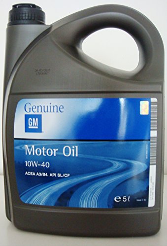 General Motor oil semisintetico 10w40 ACEA A3/B4 API SL/CF tanica da 5L