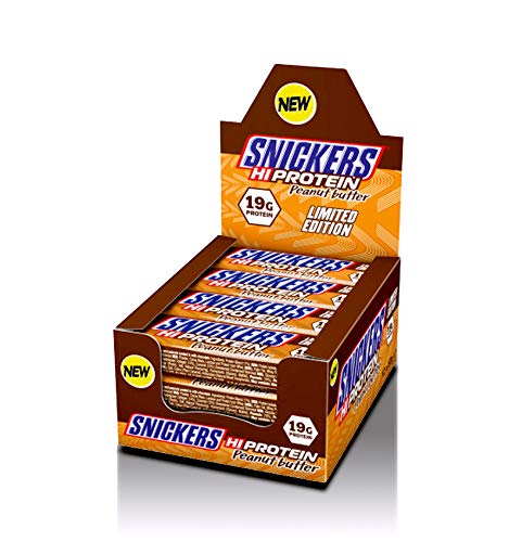Snickers Hi-Protein – Peanut Butter Limited Edition – 12 X 57 G Bar