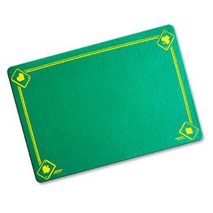 Tappetino classico stampata verde (40 x 27,5 cm)