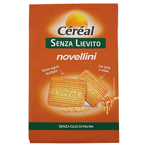 Céréal Biscotti Senza Lievito Novellini - Senza agenti lievitanti - 250 g