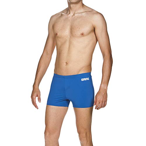 Arena M Solid Short, Bermuda Nuoto Uomo, Blu (Royal/White), 46 IT