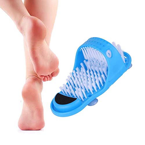 Bluesees, 1 spazzola magica per il massaggio dei piedi, con ventose antiscivolo, per massaggiare i piedi e massaggiare i piedi