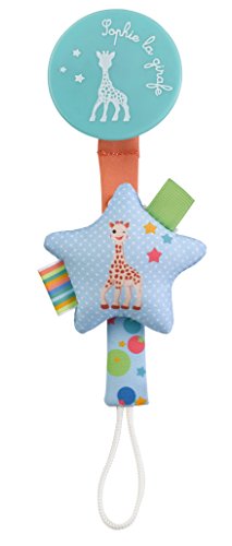 Vulli 456017 Fresh Touch Sophie la Girafe Star Pacifier Clip di Multicolore