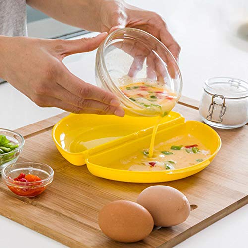 Contenitori per Cottura in Microonde Omelette di uova Como Chef alimenti Facil