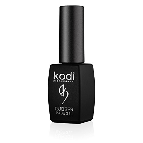 Kodi - Smalto gel rubber base, 8 ml, kit di smalto soak off per unghie, a lunga durata, facile da usare, atossico e inodore, si asciuga con la lampada UV o LED