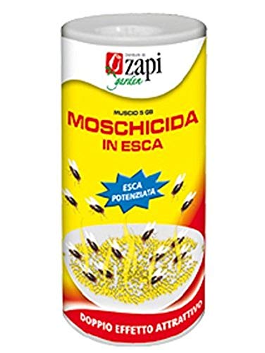 Moschicida in esca muscid 5gb zapi insetticida con attrattivi sessuali 400 gr.