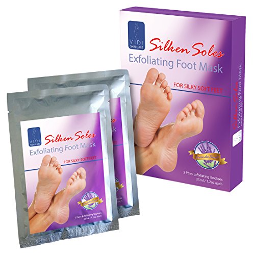 Maschera Piedi Esfoliante, Buccia Piede (pacchetto da 2 paia). Foot Peel for Baby Soft Feet