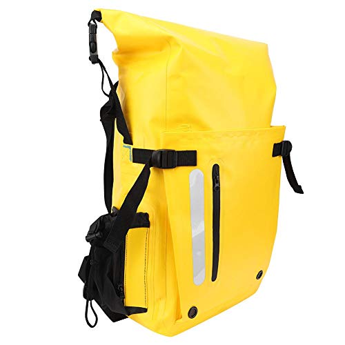 Pbzydu Snorkeling Borsa per Immersioni, Borsa per Spalle per Immersioni, Zaino per Immersioni, Separazione a Umido e Asciutto Tracciamento del Fiume Uso all'aperto per Il Nuoto alla(Yellow)