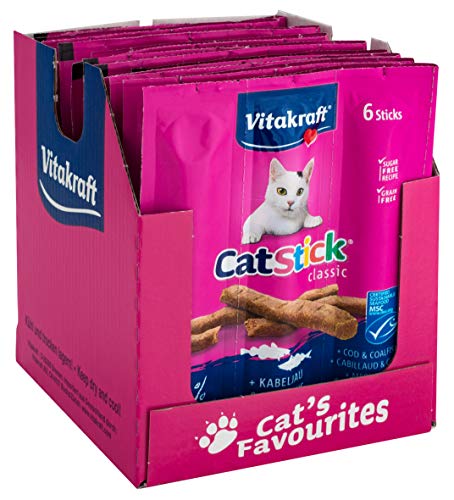 Vitakraft Gatto Snack Cat – Chiavetta Mini 10 pezzi da 6 stick