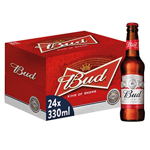 Bud Birra, Bottiglia - Pacco da 24 x 330 ml