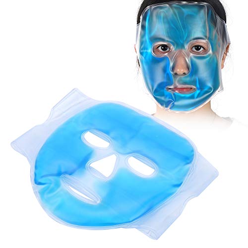 Maschera rinfrescante per viso - Maschera occhi gel riutilizzabile per il viso, per occhi gonfi, viso, gonfi, occhiaie, mal di testa, emicrania