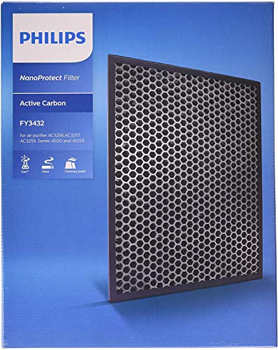 Philips Qualità Aria FY3432/10 Filtro NanoProtect a Carboni Attivi, Compatibile con Purificatore Philips AC3256