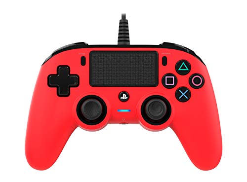 Nacon Compact Controller, Rosso - Classics - PlayStation 4