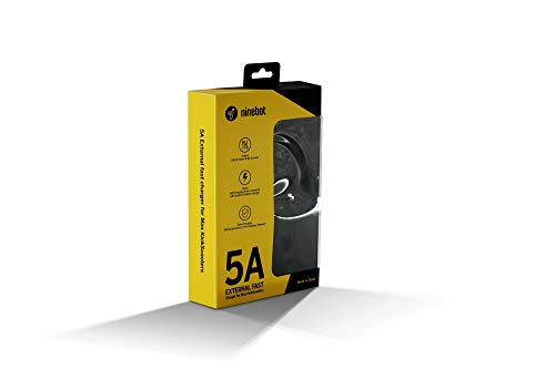 SEGWAY SGW-G30-FAST-CHARG, 5A Fast Charger for Ninebot Max Series Unisex Adulto