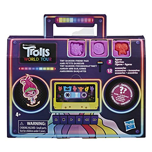 Hasbro Trolls World Tour - Confezione di Amici Tiny Dancers