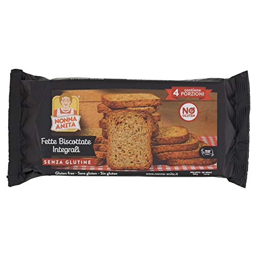 Nonna Anita Fette Biscottate Integrali senza Glutine - 200 g