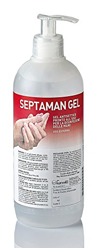 Disinfettante per le mani Septaman gel 500 ml