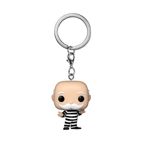 Funko- Pop Keychain: Monopoly-Criminal Uncle Pennybags Figura da Collezione, Multicolore, 51899