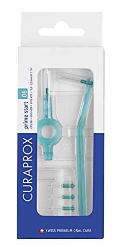 Curaprox CPS 06 - Starter kit interdentale, 19 g, colore: Turchese, CPSK-06