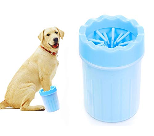 Goodn - Pulitore per zampe di cane, portatile, per la pulizia dei piedi, per cani e gatti con zampe fangose