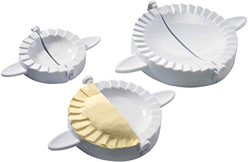 Westmark - Set di 3 stampini per Ravioli/Pasta, Colore: Bianco