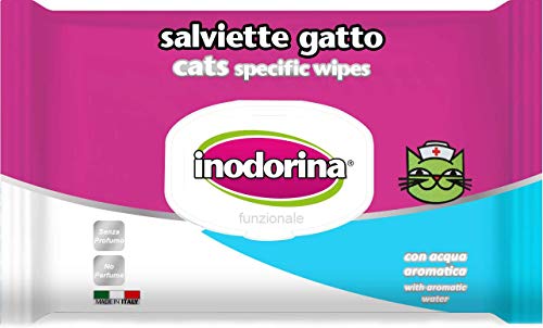 Inodorina Funzionale 40 salviette – Specifica per Gatto