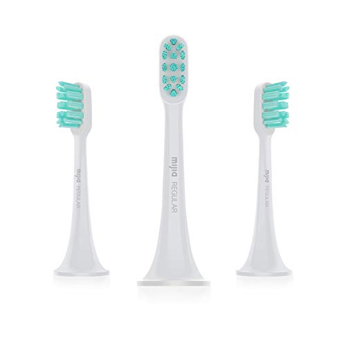 Xiaomi Mi Electric Toothbrush Head 16860.0, testa di spazzolino da denti, confezione de 3, Bianco/Blu
