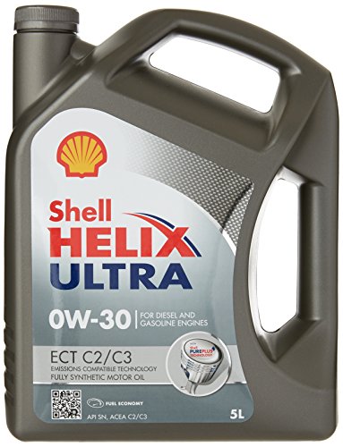 Shell Helix Ultra ECT C2/C3 olio motore 0 W-30 – 5 litri