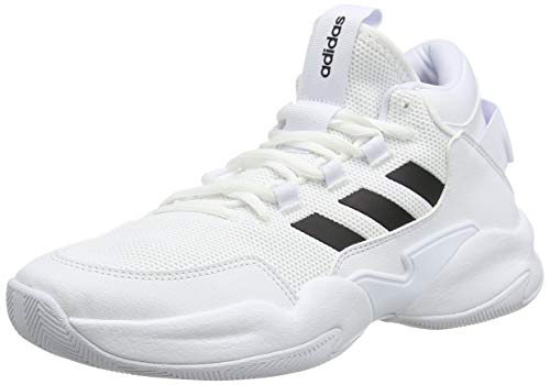 adidas Streetcheck, Scarpe da Basket Uomo, Ftwr White/Core Black/Grey Two F17, 44 EU