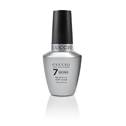 Cuccio Nail Solutions, Super 7 Second Reactive Top Coat, 13 ml
