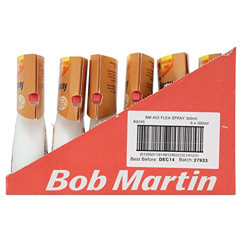 Bob Martin all in One Flea Spray 300 ml 420 g – Confezione da 6 x