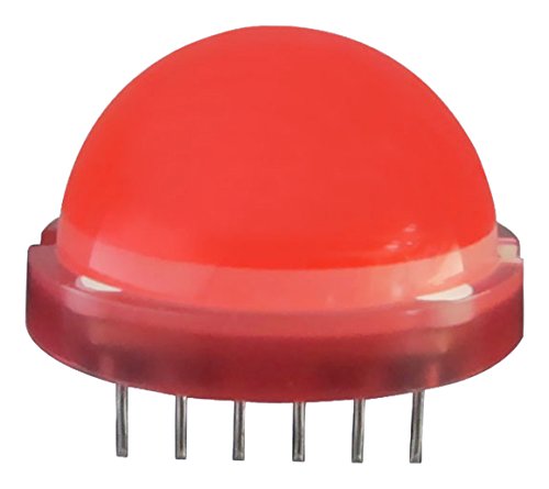 Kingbright DLC2/6SRD Big lampada, 20 mm, super luminoso rosso (confezione da 41)