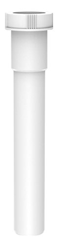 Sanitop-Wingenroth plastica del tubo di prolunga per lavabo, 1 1/4 pollici X 32 X 220 mm, 1 pezzi, bianco, 22368 3