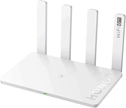 HONOR Router 3 WiFi 6 Plus 3000 Mbps 1,2GHz Router per Cavo Wireless Dual-Core, 4 Porte LAN, Apto para el Hogar y la Oficina