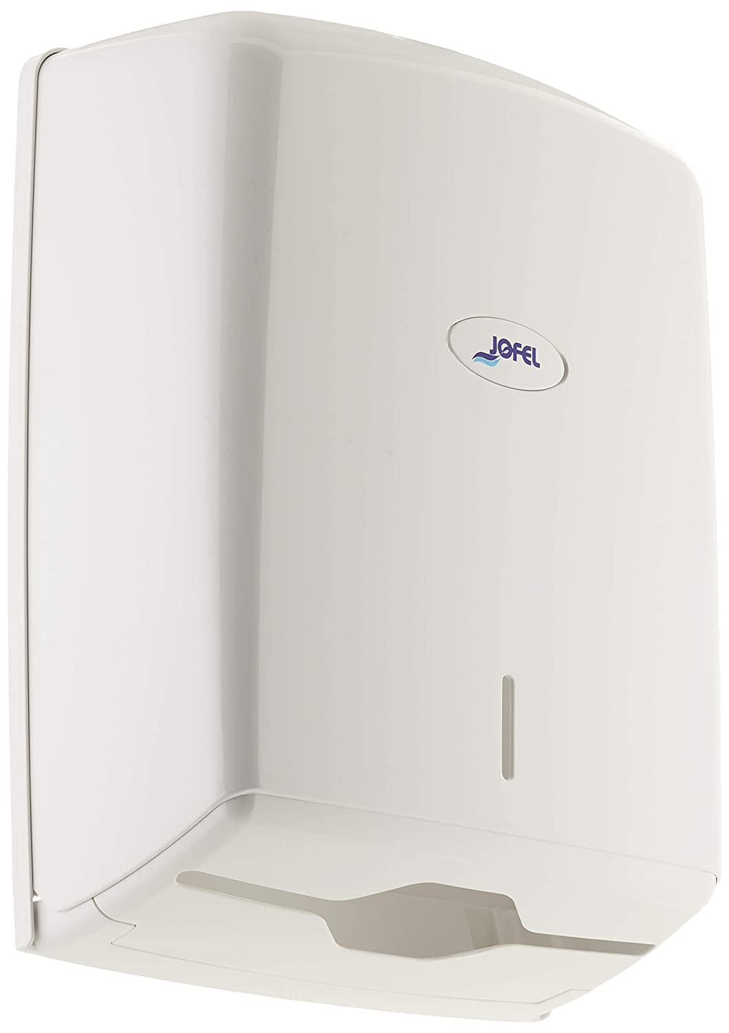 Jofel AH37000 Dispenser scottex, Perforato a zig-zag, Bianco