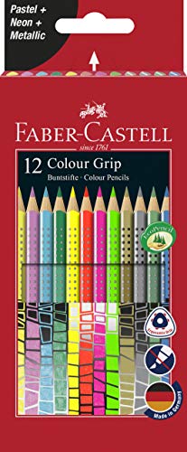 Faber-Castell - Matite colorate Set di 12 colori speciali. 12er Sonderfarben Colorato.