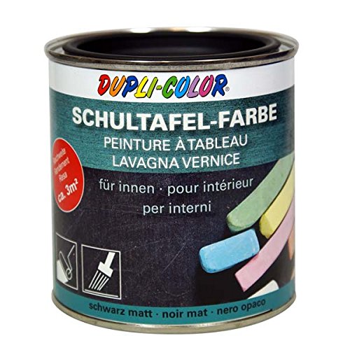 Dupli Color 368103, Vernice per Lavagna Scolastica, 375 ml, Colore: Nero