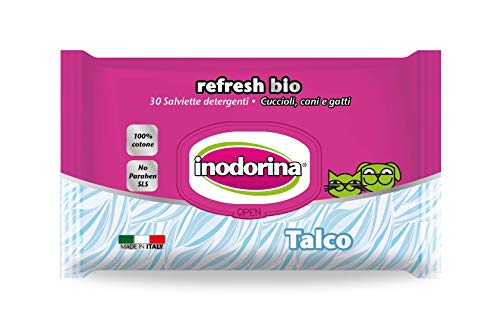 Inodorina Salviette Detergenti Bio Talco