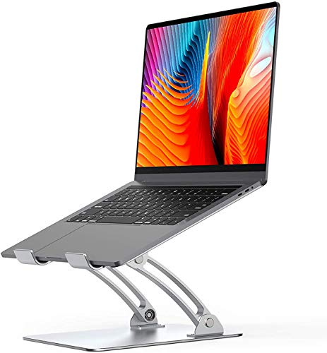 Supporto PC Portatile,Regolabile Supporto per Notebook Alluminio Laptop Supporto per Computer compatibile con 10